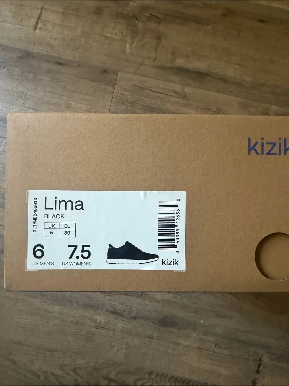 Kizik Women’s Lima Black Size 7.5